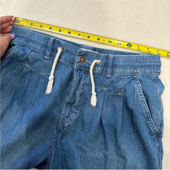 Free People We The Free Luna Denim Pull On Jean Size Small - Picture 6 of 10